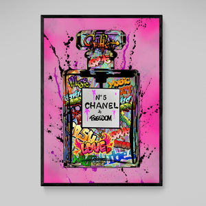 Tableau Chanel Parfum Street Art - The Art Avenue