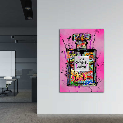 Tableau Chanel Parfum Street Art - The Art Avenue