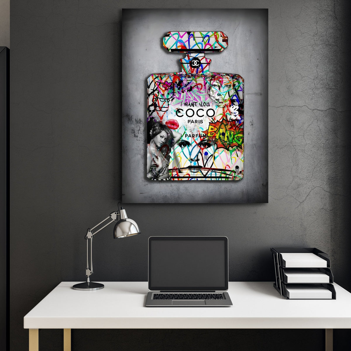 Tableau Chanel Pop Art - The Art Avenue
