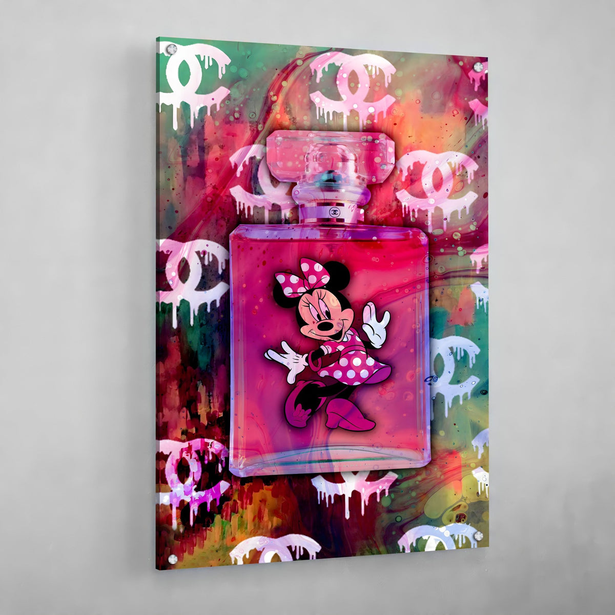 Tableau Chanel Rose - The Art Avenue