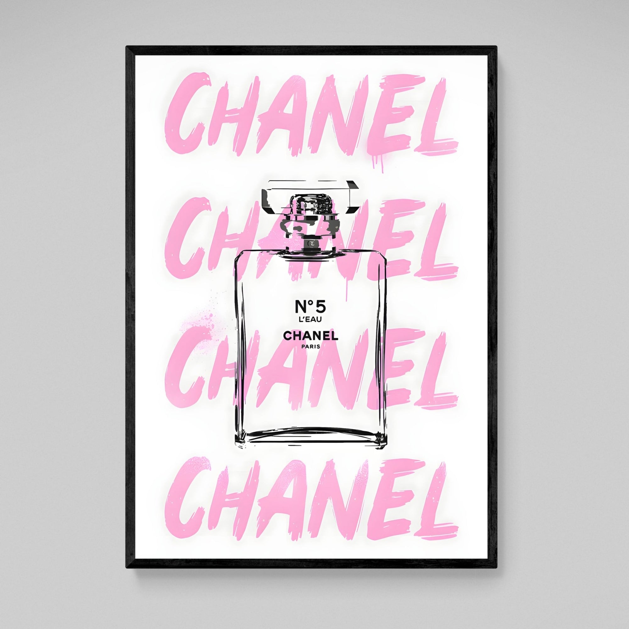 Tableau Chanel Rose Parfum - The Art Avenue