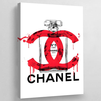 Tableau Chanel Rouge - The Art Avenue