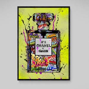 Tableau Chanel Street Art Parfum - The Art Avenue