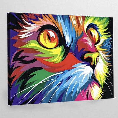 Tableau Chat Pop Art - The Art Avenue