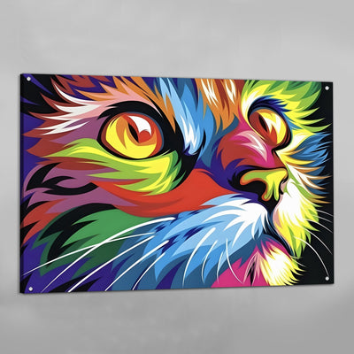 Tableau Chat Pop Art - The Art Avenue