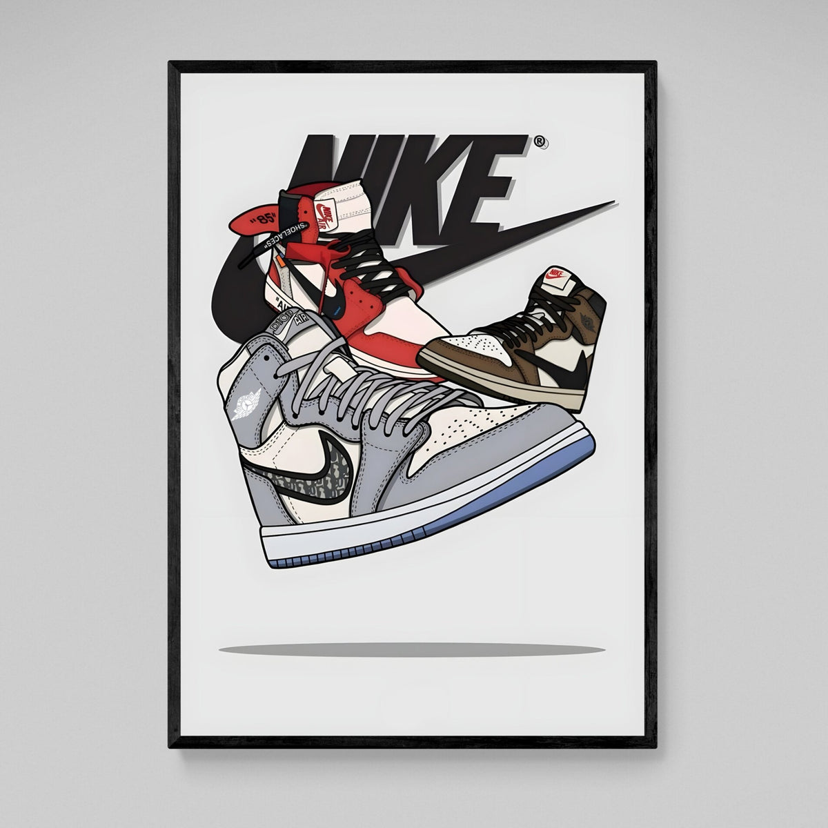 Tableau Chaussures Nike - The Art Avenue