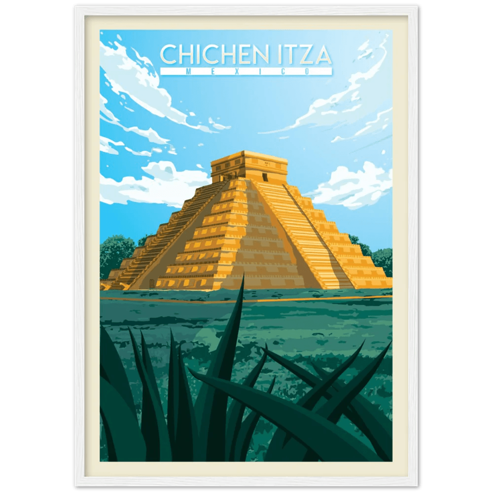Tableau Chichen Itza - The Art Avenue