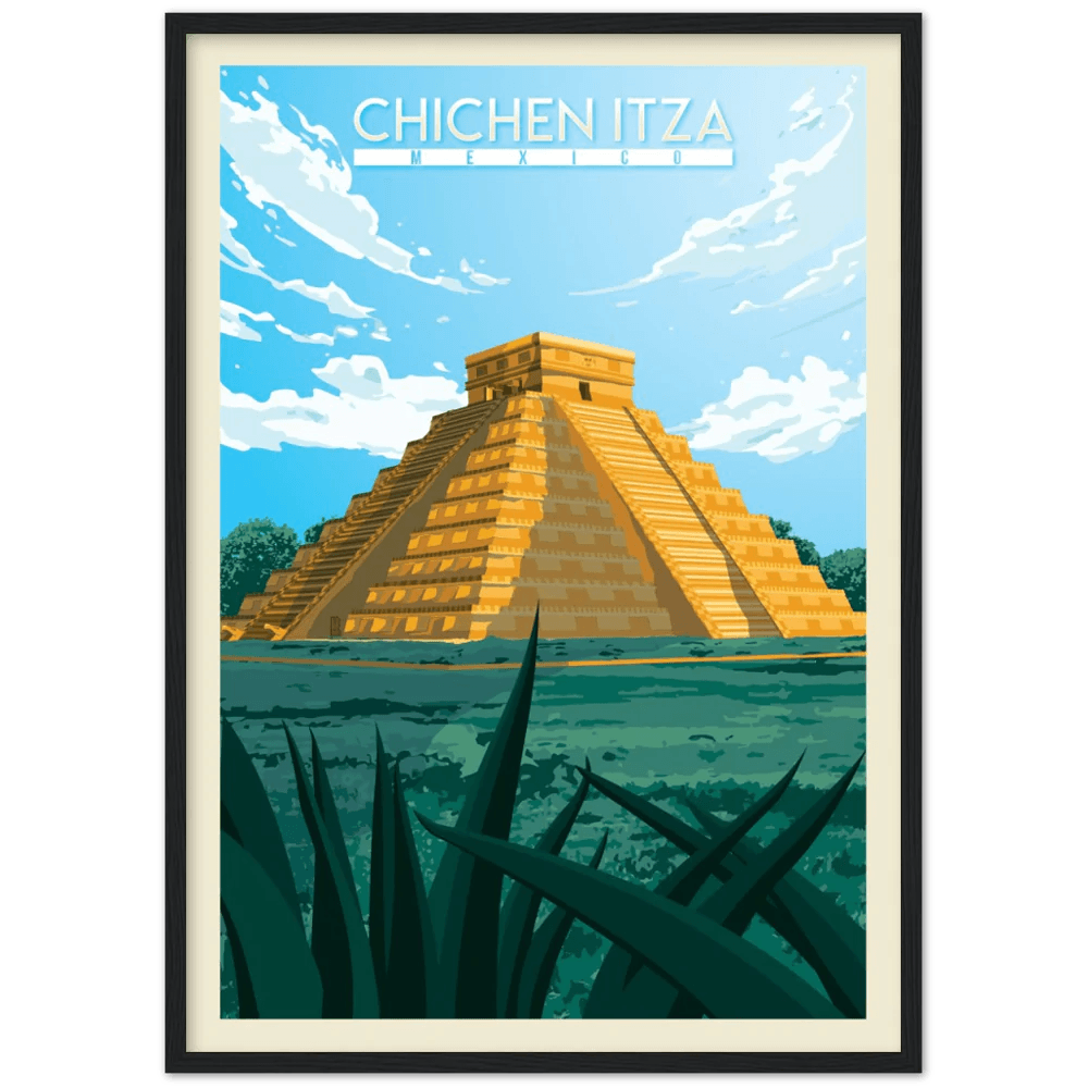 Tableau Chichen Itza - The Art Avenue