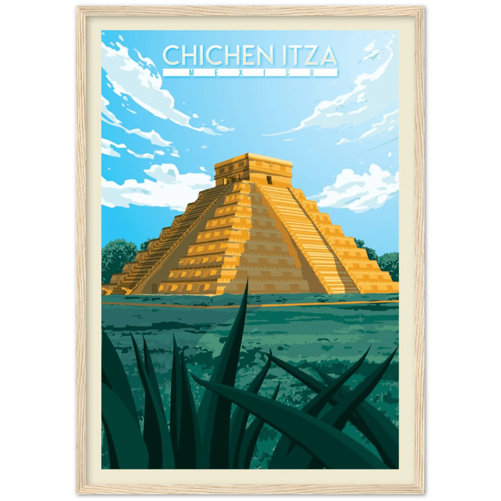 Tableau Chichen Itza - The Art Avenue