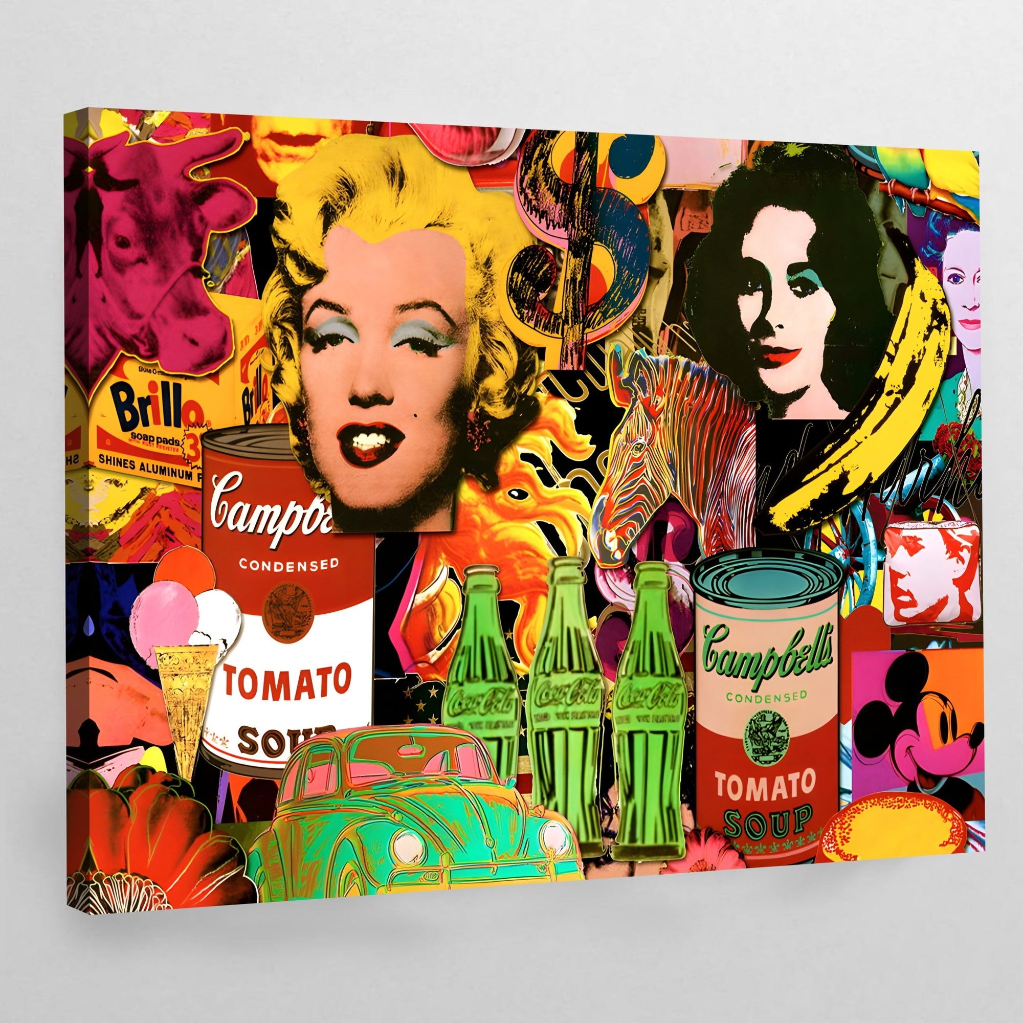 Tableau Collage Pop Art - The Art Avenue