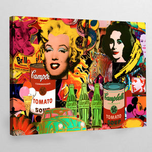 Tableau Collage Pop Art - The Art Avenue