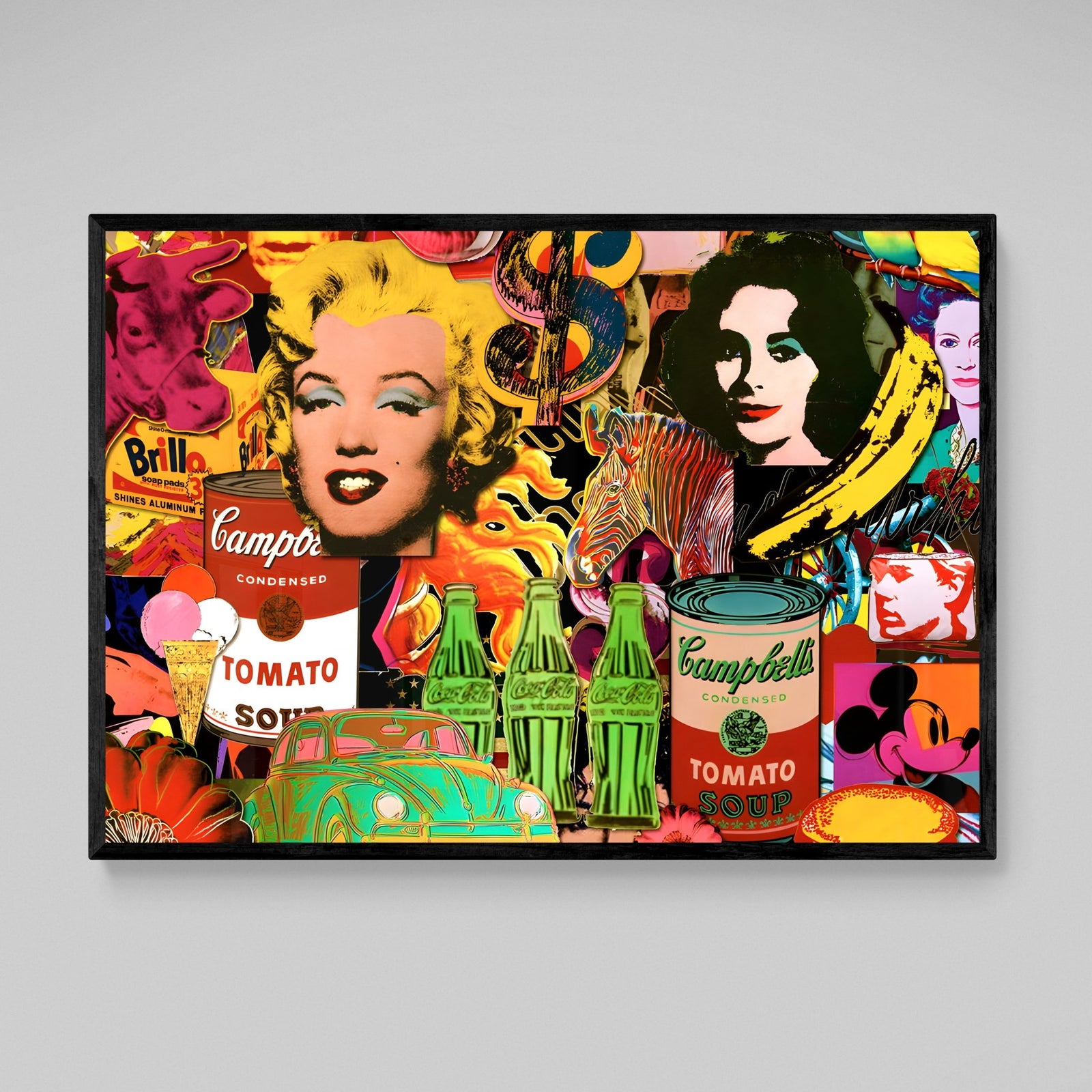 Tableau Collage Pop Art - The Art Avenue
