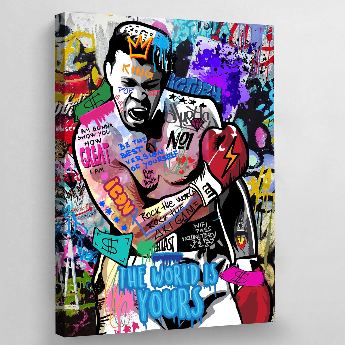 Tableau Collage Street Art - The Art Avenue