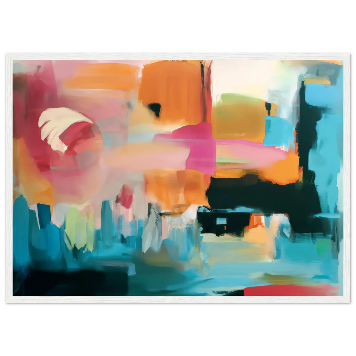 Tableau Coloré Abstrait Moderne - The Art Avenue