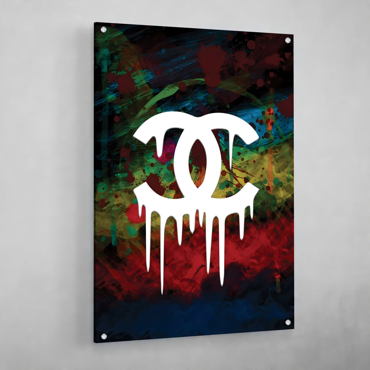 Tableau Coloré Chanel - The Art Avenue