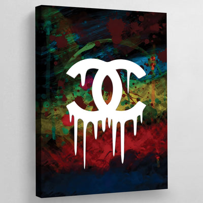 Tableau Coloré Chanel - The Art Avenue