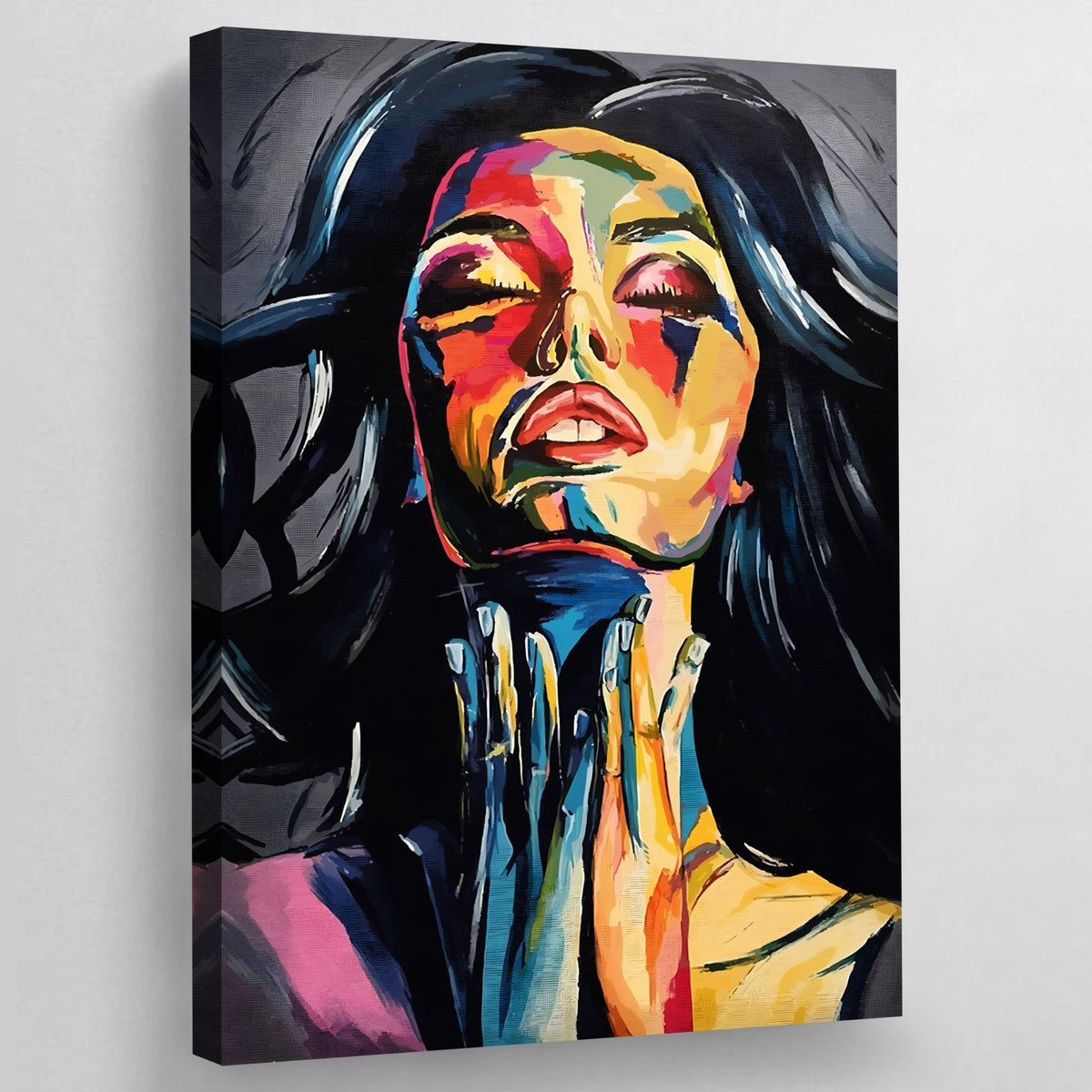 Tableau Corps De Femme Abstrait - The Art Avenue