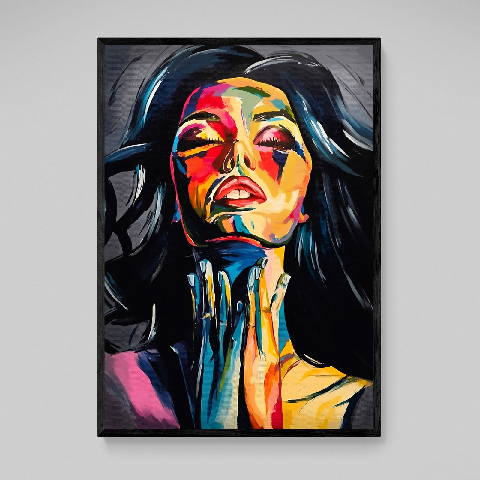 Tableau Corps De Femme Abstrait - The Art Avenue