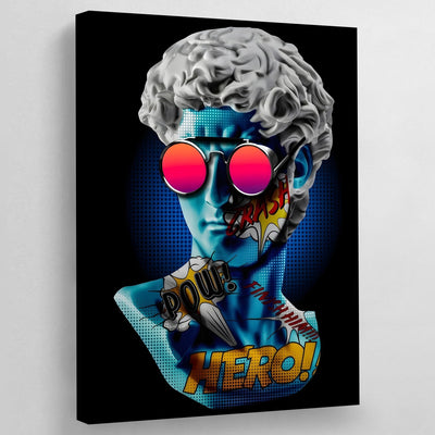 Tableau David Pop Art - The Art Avenue