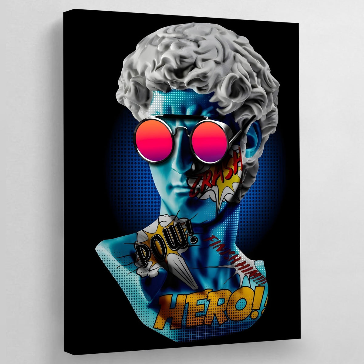 Tableau David Pop Art - The Art Avenue