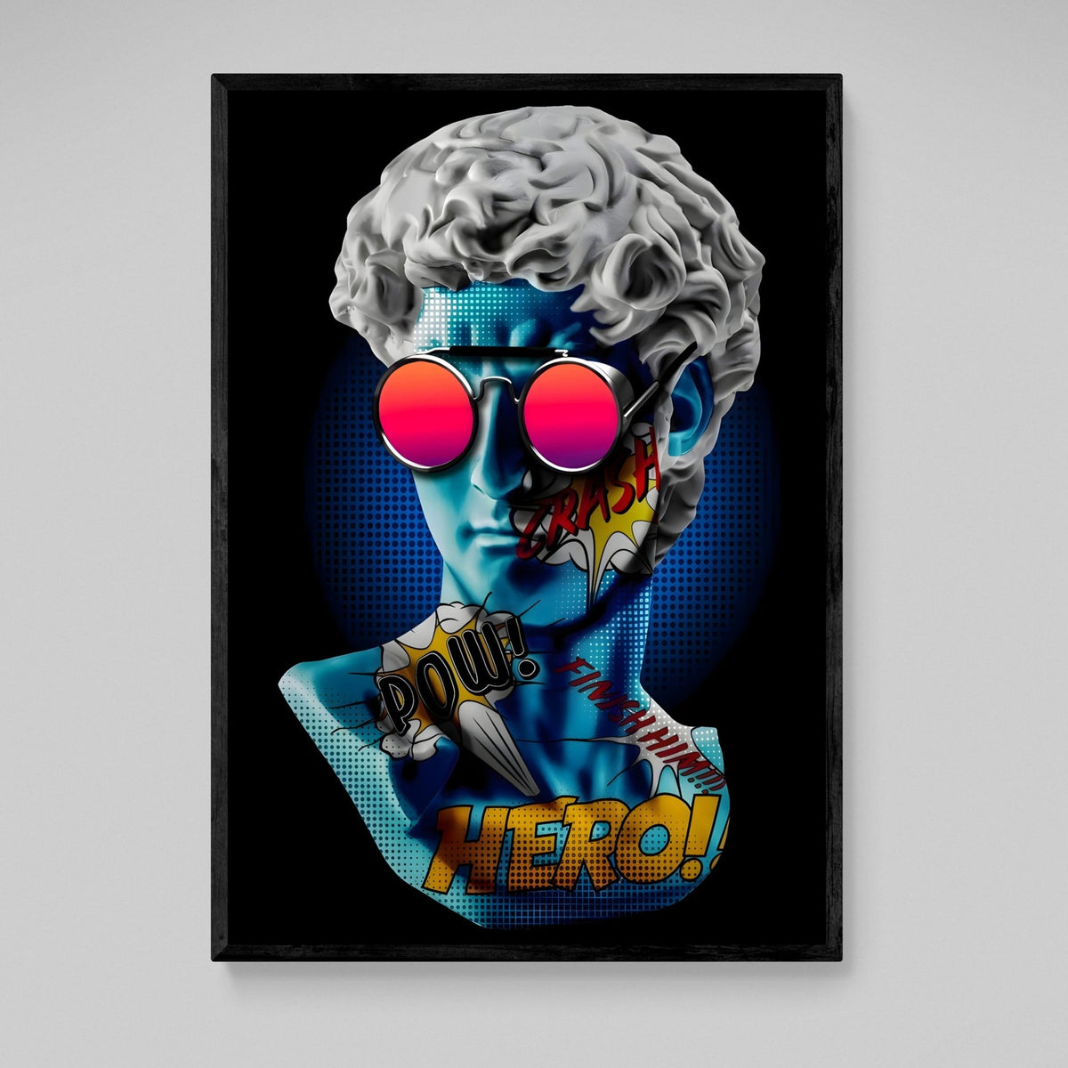 Tableau David Pop Art - The Art Avenue