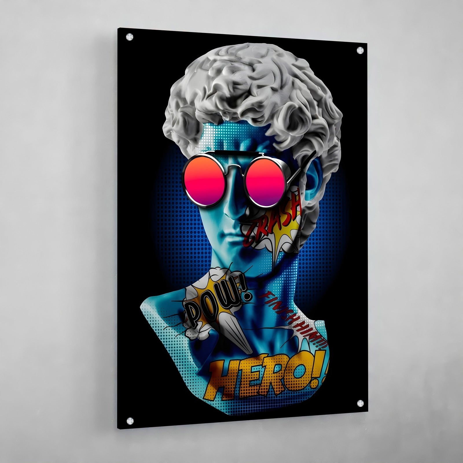 Tableau David Pop Art - The Art Avenue