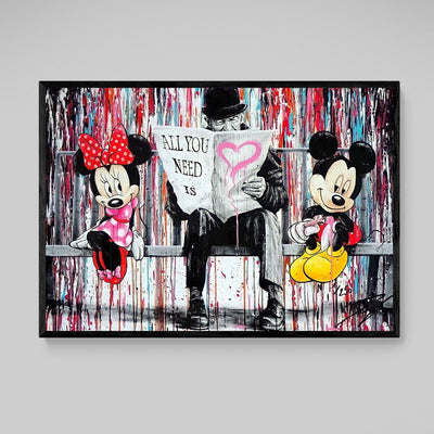Tableau Disney Pop Art - The Art Avenue