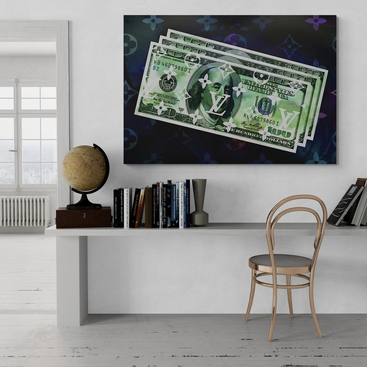 Tableau Dollar Louis Vuitton - The Art Avenue