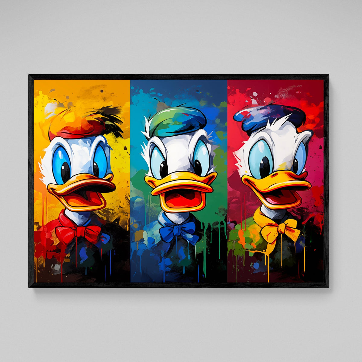 Tableau Donald Duck Pop Art - The Art Avenue
