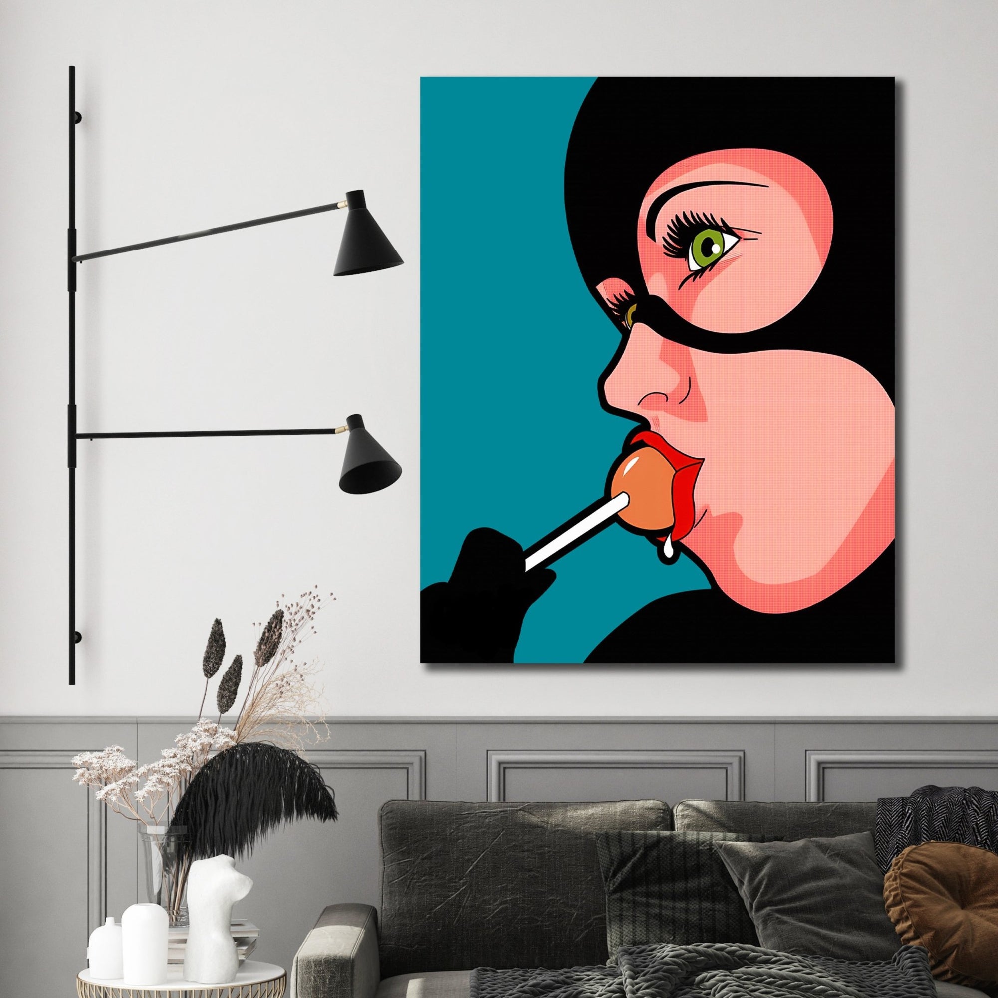 Tableau Femme Pop Art - The Art Avenue