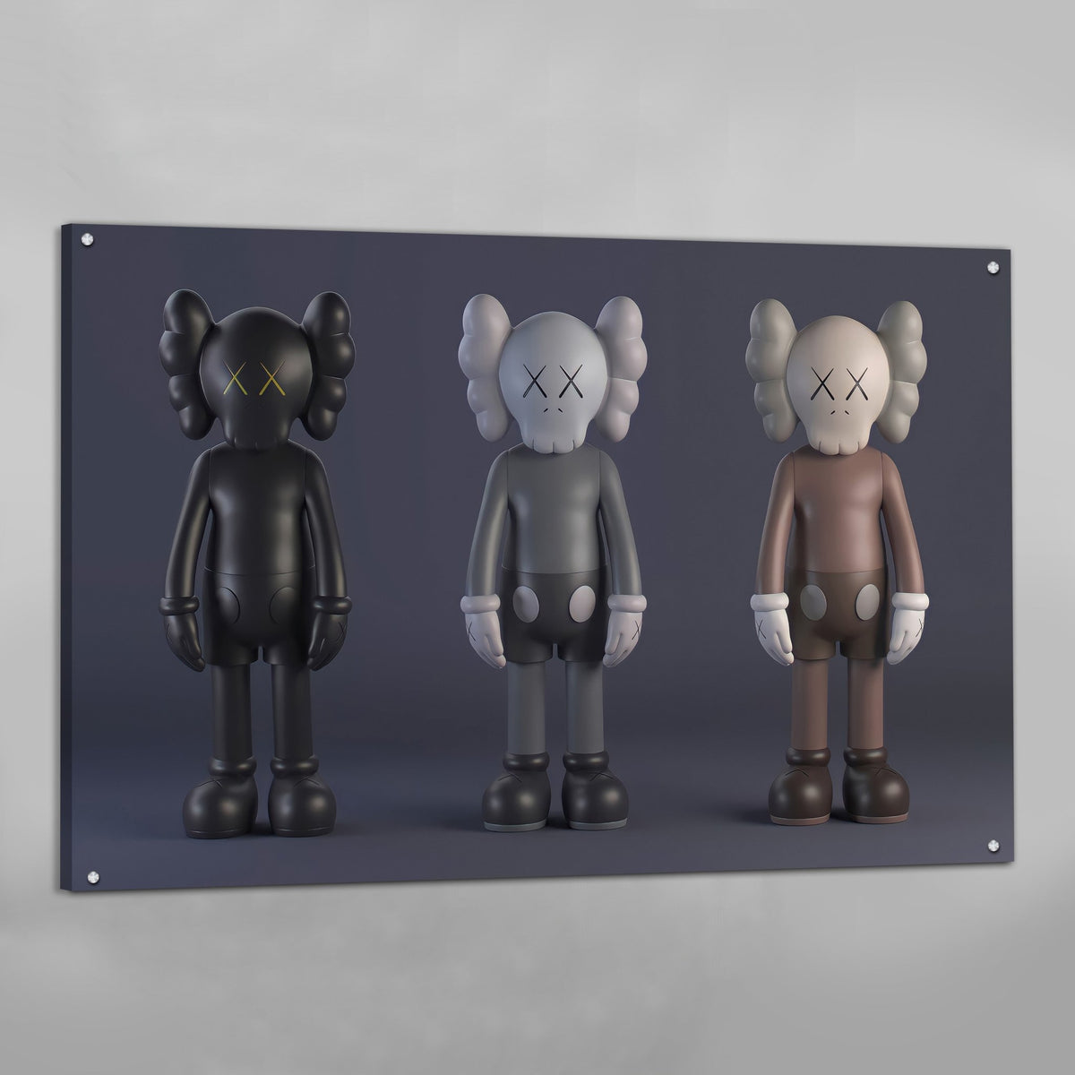 Tableau Figurines Kaws - The Art Avenue