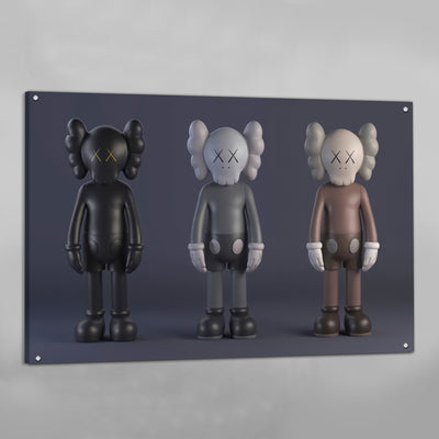 Tableau Figurines Kaws - The Art Avenue