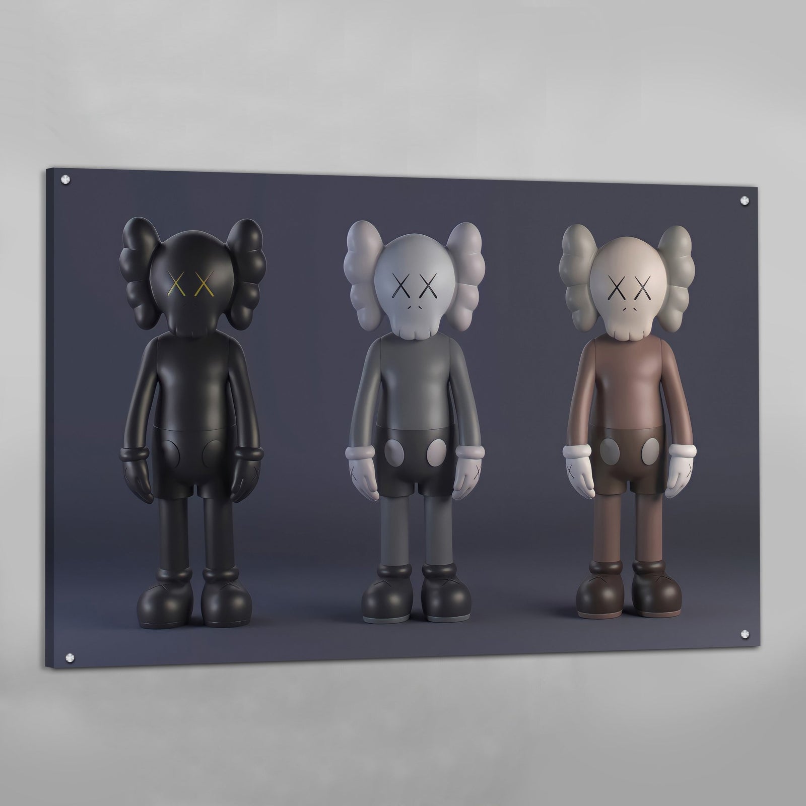 Tableau Figurines Kaws - The Art Avenue