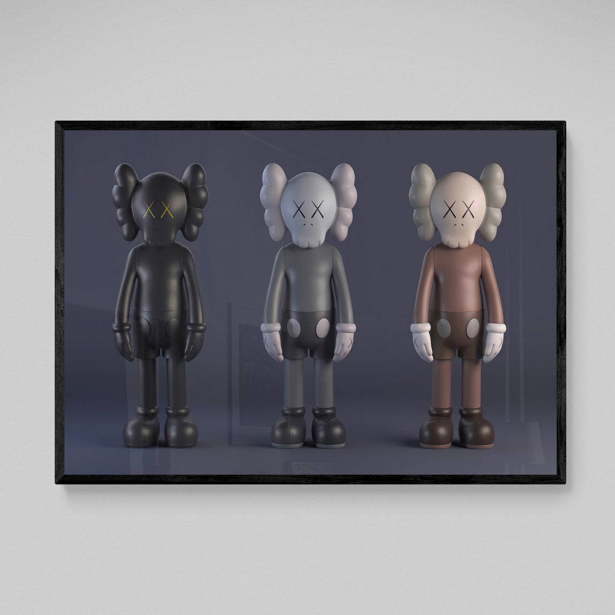 Tableau Figurines Kaws - The Art Avenue