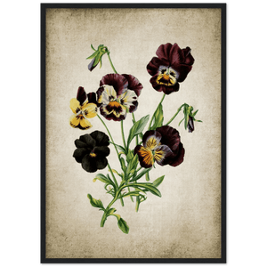 Tableau Fleur Vintage - The Art Avenue