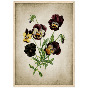 Tableau Fleur Vintage - The Art Avenue