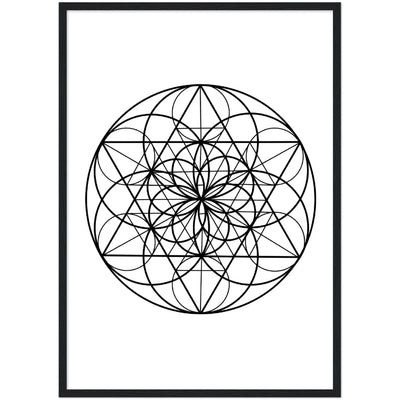 Tableau Géométrique Mandala - The Art Avenue