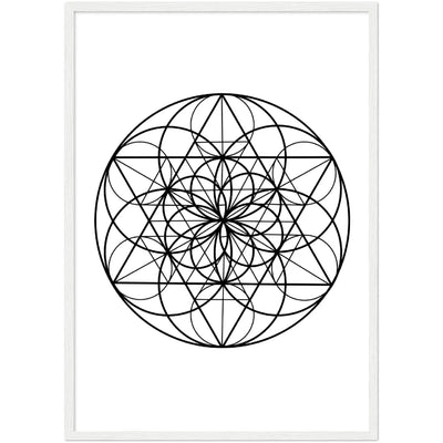 Tableau Géométrique Mandala - The Art Avenue
