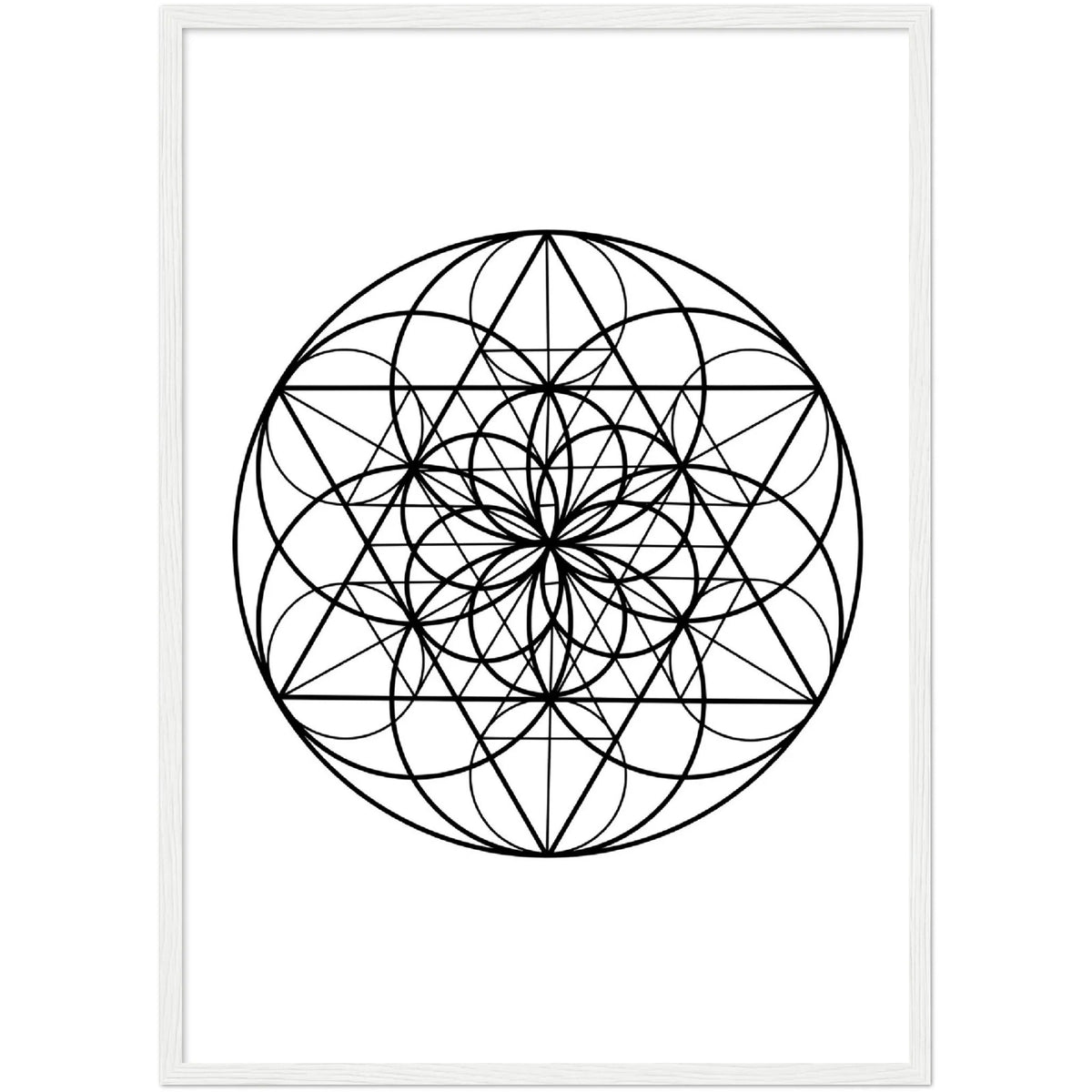 Tableau Géométrique Mandala - The Art Avenue