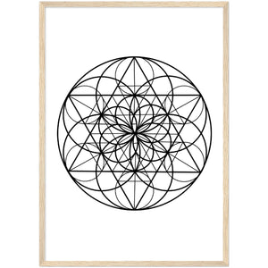Tableau Géométrique Mandala - The Art Avenue