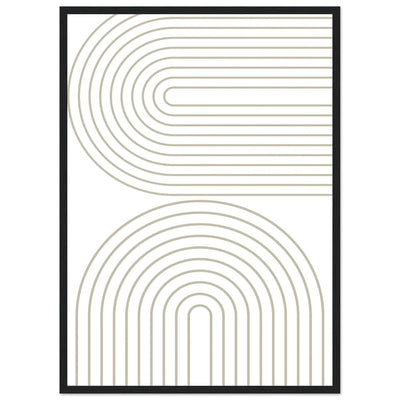 Tableau Géométrique Minimaliste - The Art Avenue