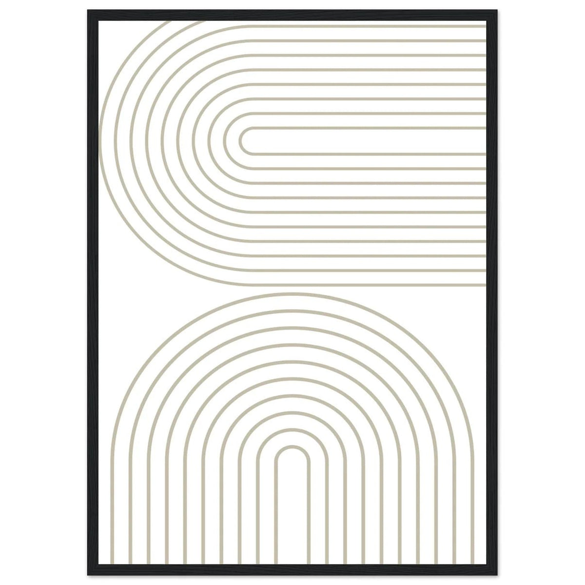 Tableau Géométrique Minimaliste - The Art Avenue