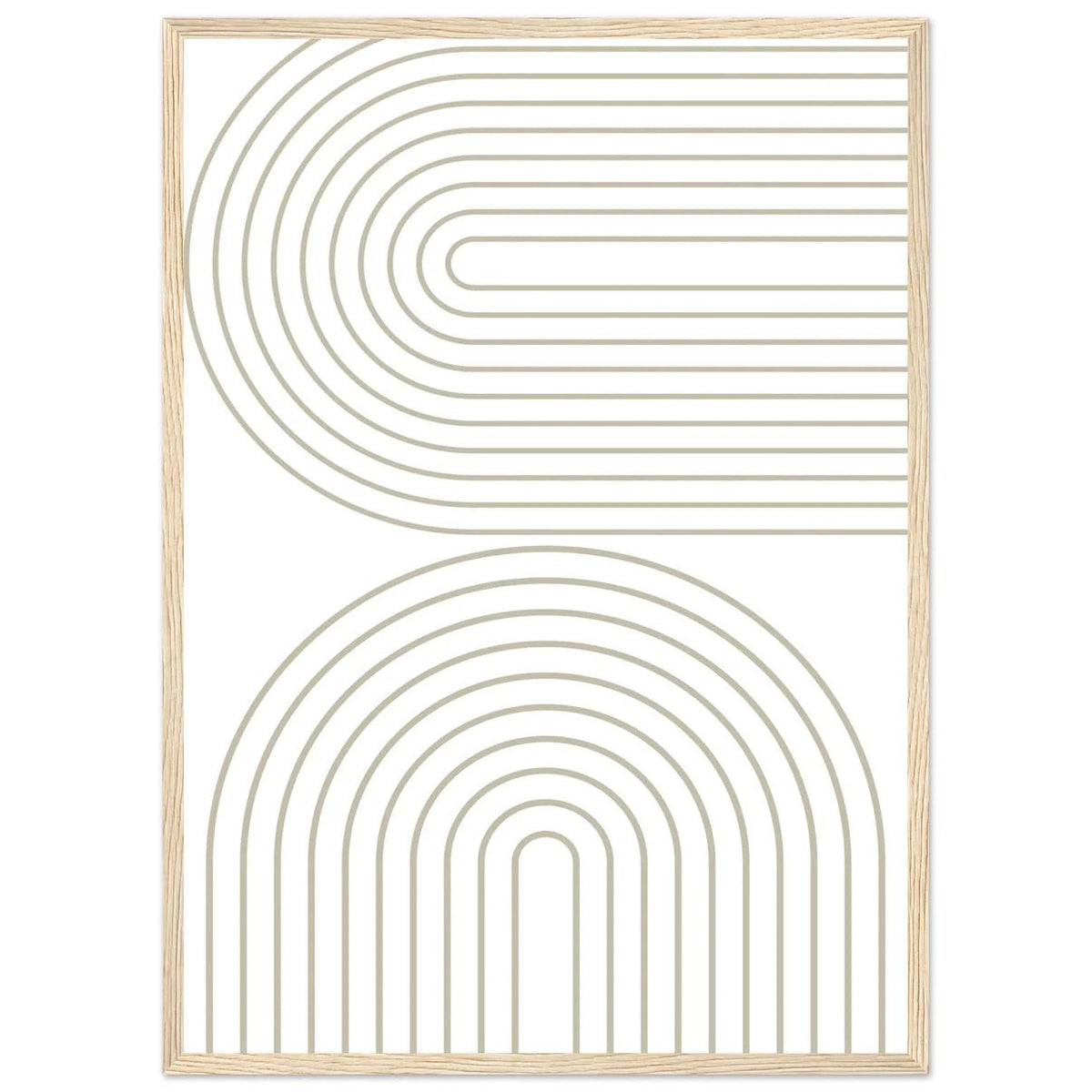 Tableau Géométrique Minimaliste - The Art Avenue