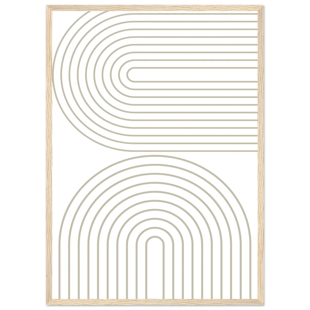 Tableau Géométrique Minimaliste - The Art Avenue