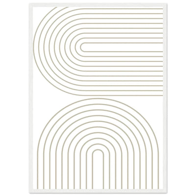 Tableau Géométrique Minimaliste - The Art Avenue
