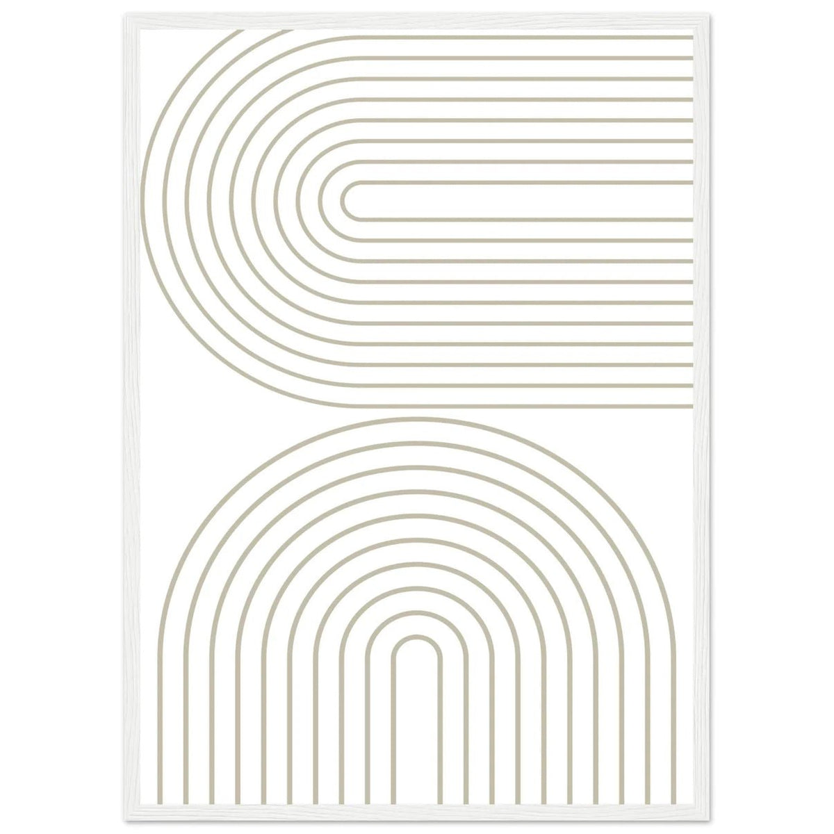 Tableau Géométrique Minimaliste - The Art Avenue