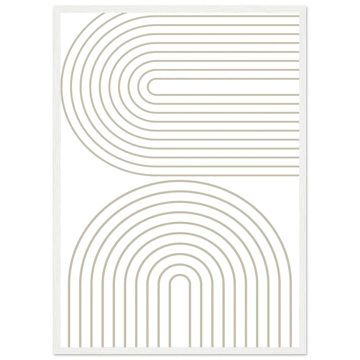 Tableau Géométrique Minimaliste - The Art Avenue