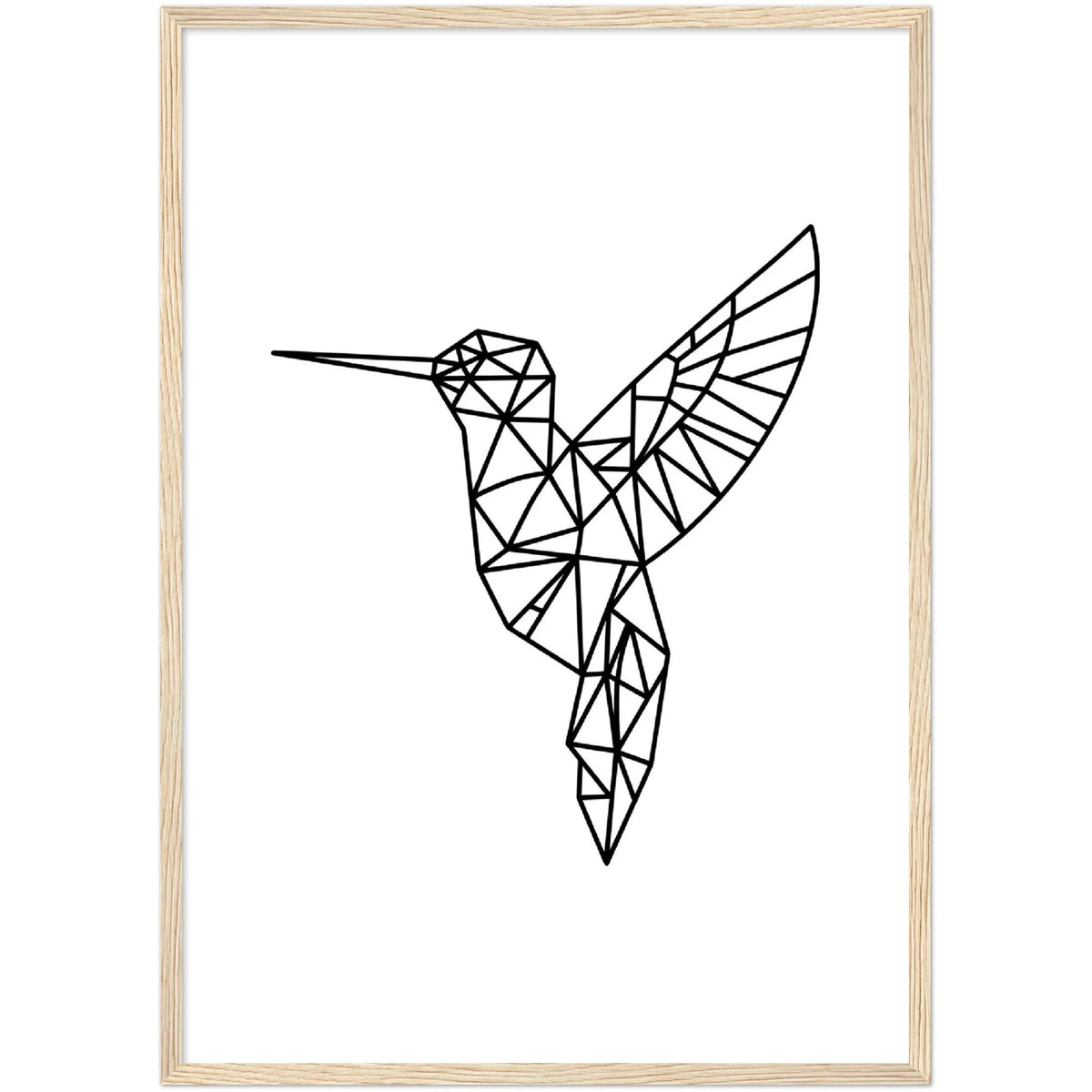 Tableau Géométrique Oiseau - The Art Avenue