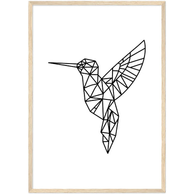 Tableau Géométrique Oiseau - The Art Avenue
