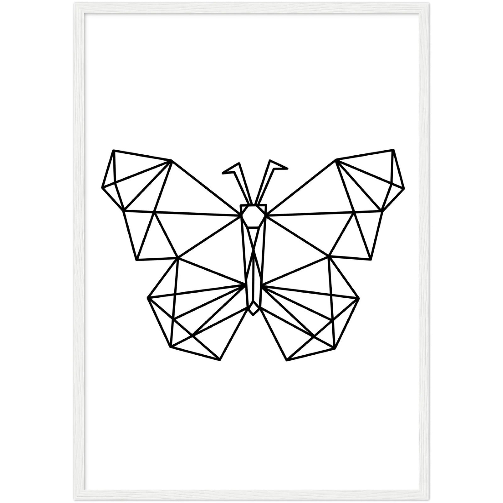 Tableau Géométrique Papillon - The Art Avenue